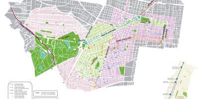 Karte von Mexiko-City bike